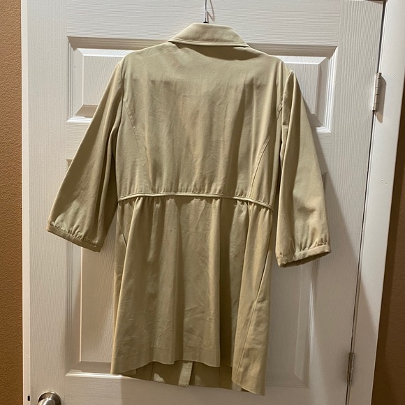 Gianni Bini Cream Coat Size: Large - Picture 6 of 13
